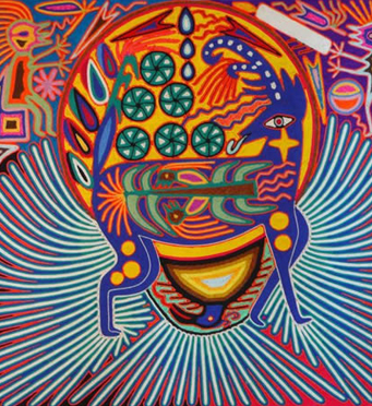 Huichol-Yarn-Paintings