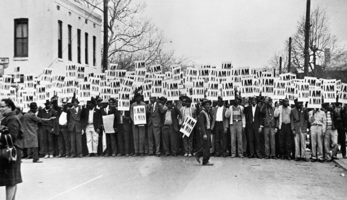 Ernest Withers, 'I Am A Man', Sanitation Workers Strike, Memphis, March 28, 1968