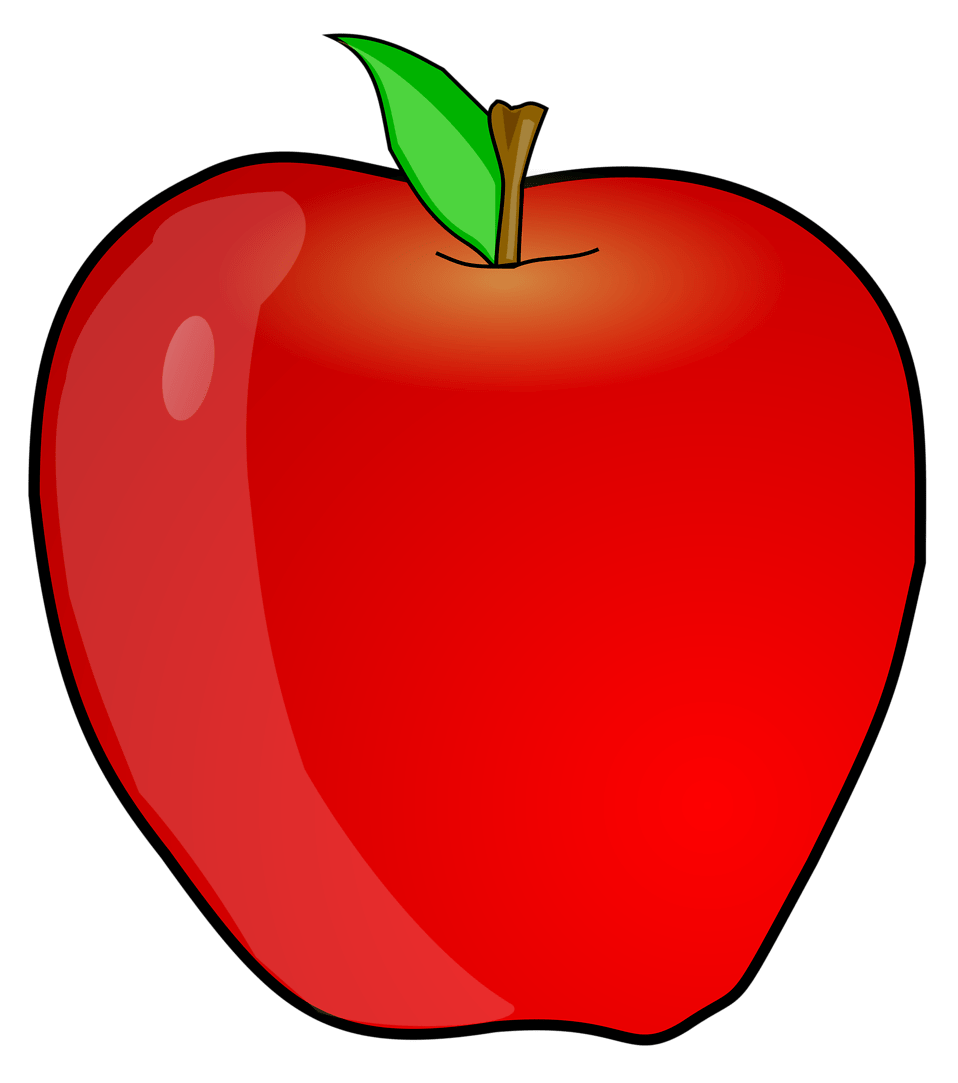 11461-illustration-of-a-red-apple-pv