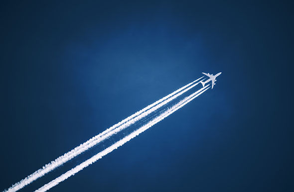 jet contrails